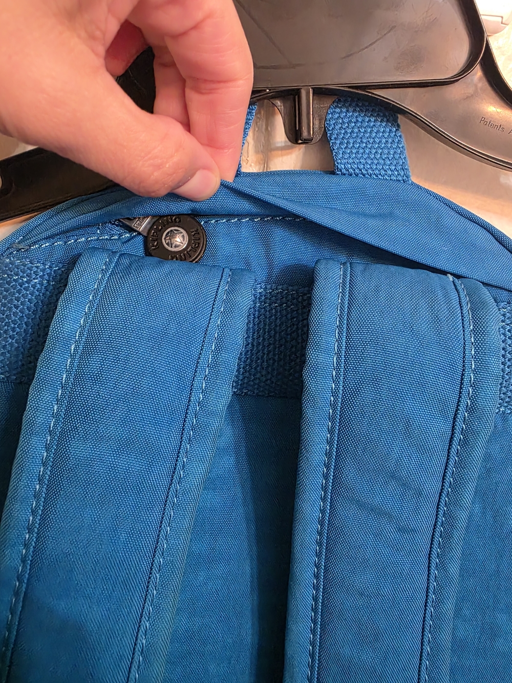 Kipling Blue Casual Backpack - Picture 5 of 7